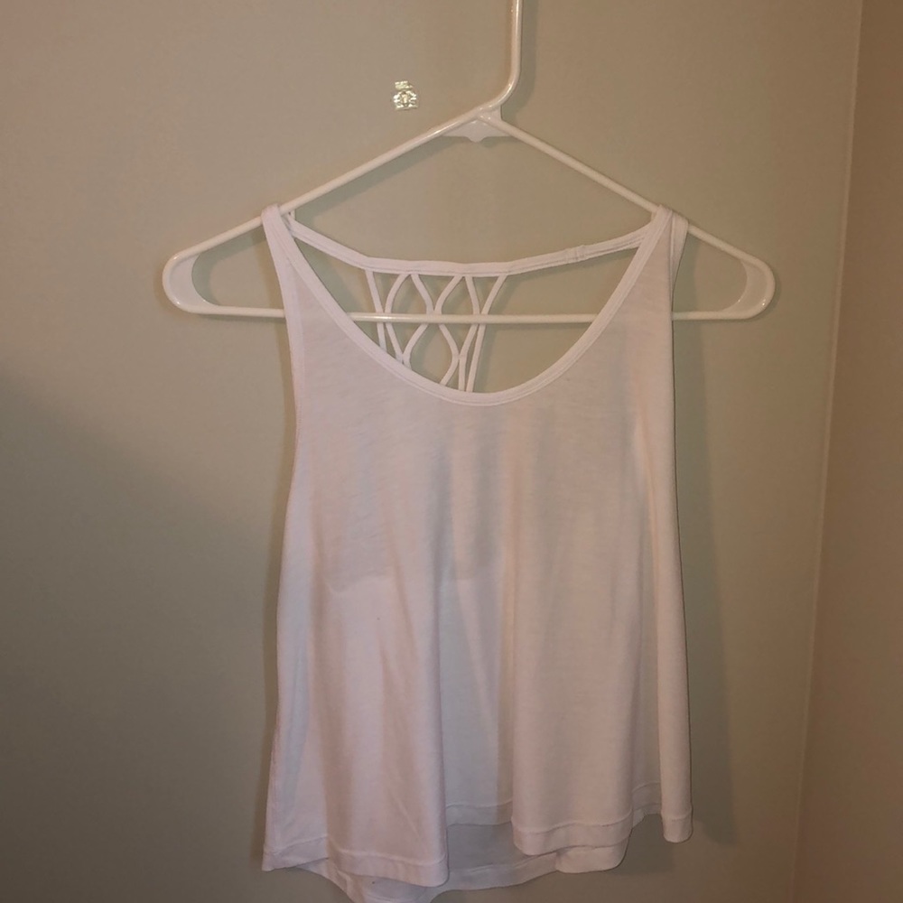 White Lululemon tank top, size 2